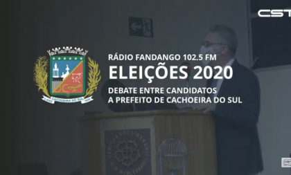 AO VIVO: ACOMPANHE O DEBATE ENTRE OS CANDIDATOS À PREFEITURA