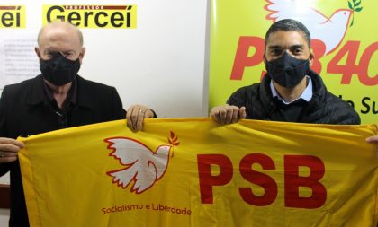 PSB confirma Gerceí e Adriano para chapa majoritária