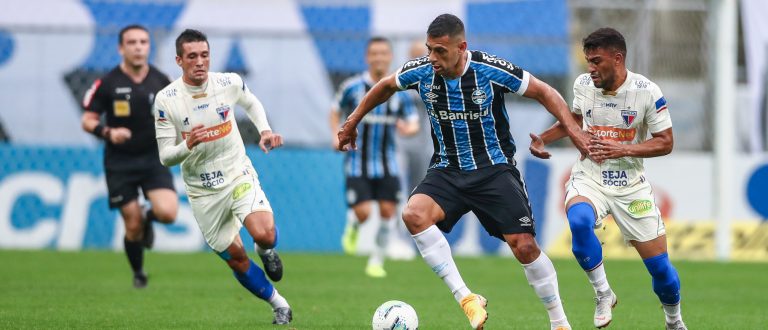 Grêmio empata com o Fortaleza na Arena