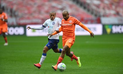 Inter deixa escapar 2 pontos com gol do Bahia no fim do jogo