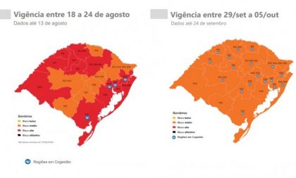 Por que o mapa do Distanciamento Controlado ficou todo laranja