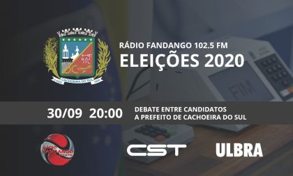 Rádio Fadango realiza debate com candidatos à Prefeitura