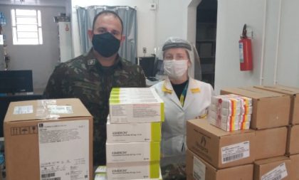 Estado e Exército incluem HCB na entrega de kits intubação