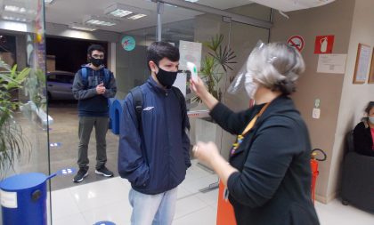 Cursos técnicos retornam às aulas presenciais no Senac Cachoeira do Sul