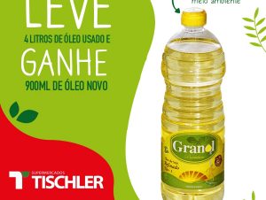 Cliente ganha óleo Granol em promoção da Rede Tischler