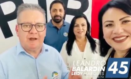 Lideranças do PTB manifestam apoio a Balardin/Leidy