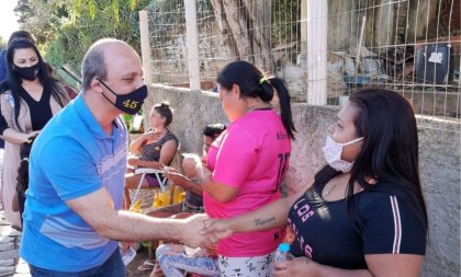 Presidente estadual do PSDB visita Cachoeira em apoio a Balardin