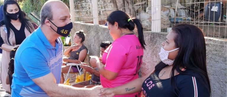 Presidente estadual do PSDB visita Cachoeira em apoio a Balardin