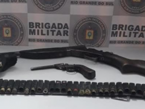 Funcap: BM prende homem por violência doméstica e posse irregular de arma de fogo