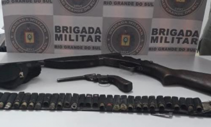 Funcap: BM prende homem por violência doméstica e posse irregular de arma de fogo