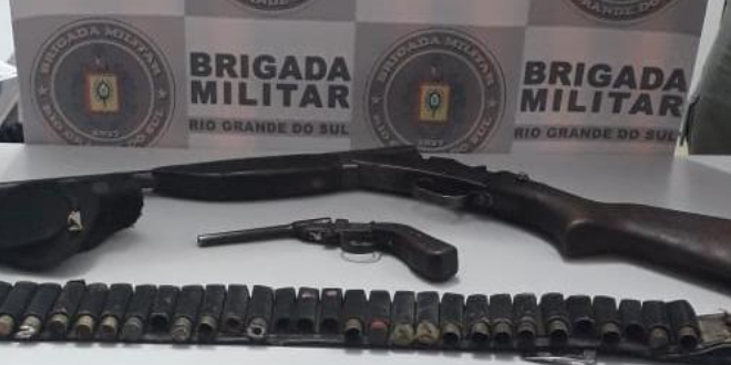Funcap: BM prende homem por violência doméstica e posse irregular de arma de fogo