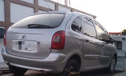 Brigada localiza carro adulterado no Bairro Barcelos