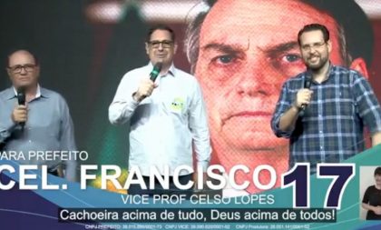 Campanha do Coronel Francisco ressalta Irigaray para “ponte” com Bolsonaro