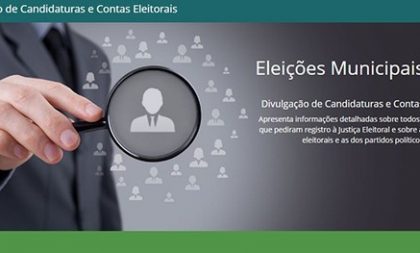 O perfil do seu candidato está na Internet