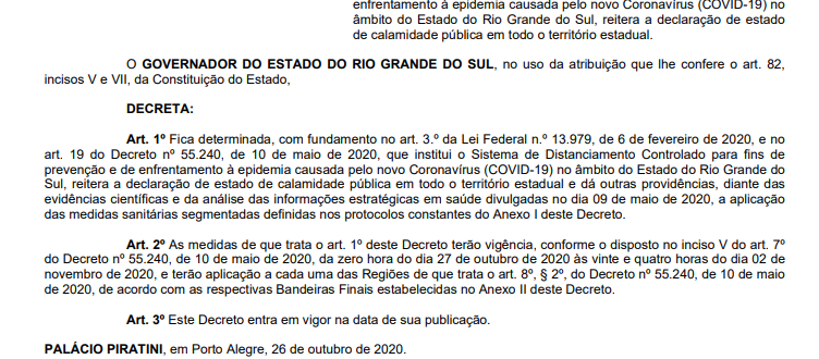 Governo altera protocolos para indústria e setor de eventos