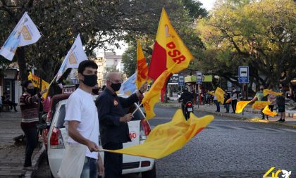 Campanha de Gerceí promove mais um bandeiraço