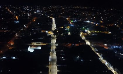 Nas suas campanhas, prefeito e vice reivindicam iluminação com LED