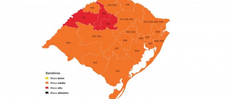 Cachoeira volta para bandeira laranja