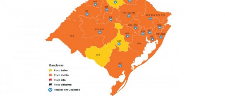 Mapa do Distanciamento Controlado não recebe pedidos de reconsideração