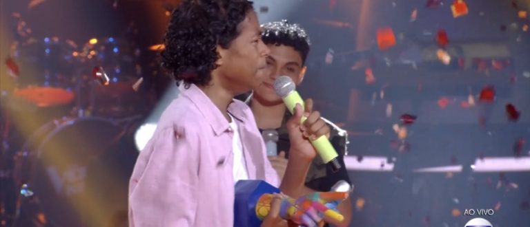 Kauê Penna vence The Voice Kids