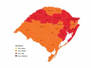 Classificação prévia: Cachoeira segue na bandeira laranja