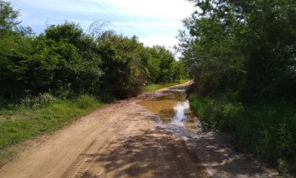 Alagamentos tomam conta da estrada do Botucaraí