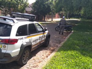 BM de Cachoeira do Sul recupera motocicleta furtada