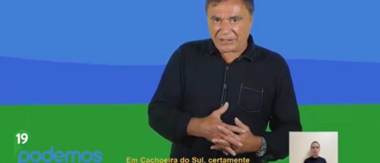 Senador Álvaro Dias grava vídeo para campanha de Cleber