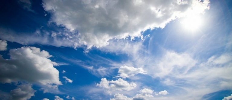 Região terá sol entre nuvens e pancadas de chuva