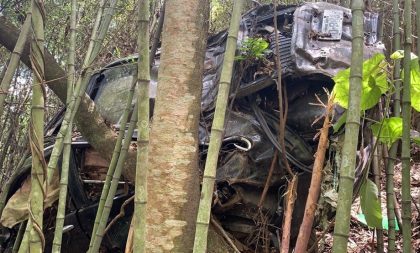 Irmão do ator Marco Ricca: Polícia encontra carro com ossada dentro