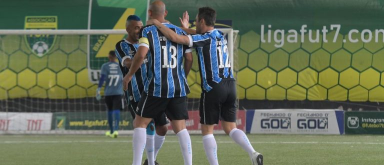 Grêmio Futebol 7 goleia por 9 a 2 na estreia de Falcão