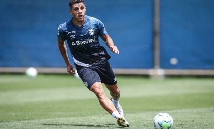 Grêmio encerra preparativos para enfrentar o Corinthians