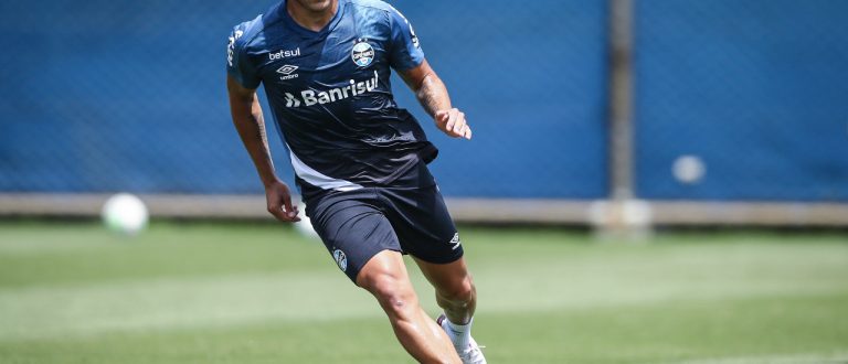 Grêmio encerra preparativos para enfrentar o Corinthians
