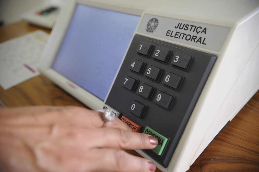 Urna eletrônica / Crédito: EBC