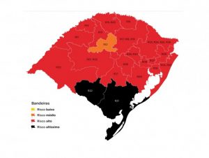 Regiões vizinhas migram para a bandeira preta