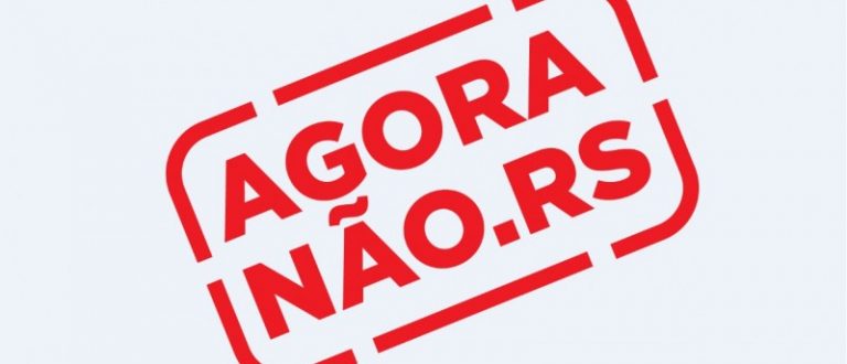 Campanha “AGORA NÃO”, do governo do RS, reforça restrições contra pandemia