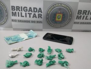 Quinta da Boa Vista: BM apreende menor por tráfico de drogas