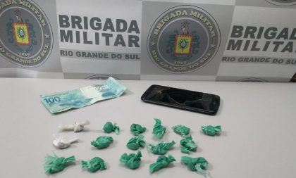 Quinta da Boa Vista: BM apreende menor por tráfico de drogas