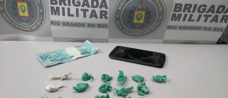 Quinta da Boa Vista: BM apreende menor por tráfico de drogas