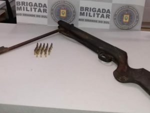 Vila Vargas: BM prende homem por porte ilegal de arma de fogo