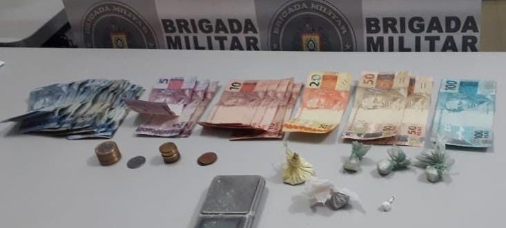 Bairro Fátima: BM prende dupla por tráfico de drogas