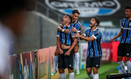 Grêmio larga em vantagem: 1 x 0