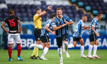 Grêmio vence na última partida do ano no Brasileirão