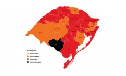 Estado confirma bandeira vermelha para Cachoeira do Sul