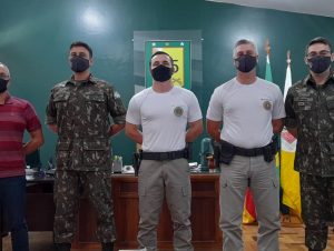 BM de Cachoeira do Sul recebe visita do Exército Brasileiro