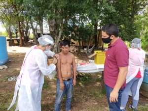 Vacinação chega a indígenas em Cachoeira do Sul