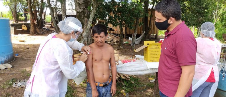 Vacinação chega a indígenas em Cachoeira do Sul