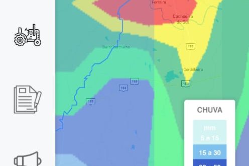 Defesa Civil alerta para risco de temporal em Cachoeira do Sul