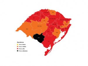 Cachoeira do Sul começa 2021 na bandeira vermelha