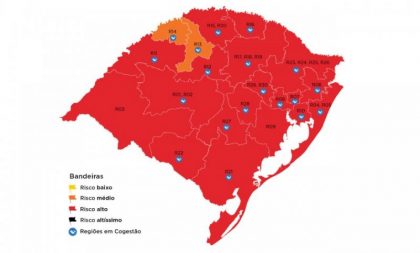 Região desiste de recorrer contra classificação de bandeira